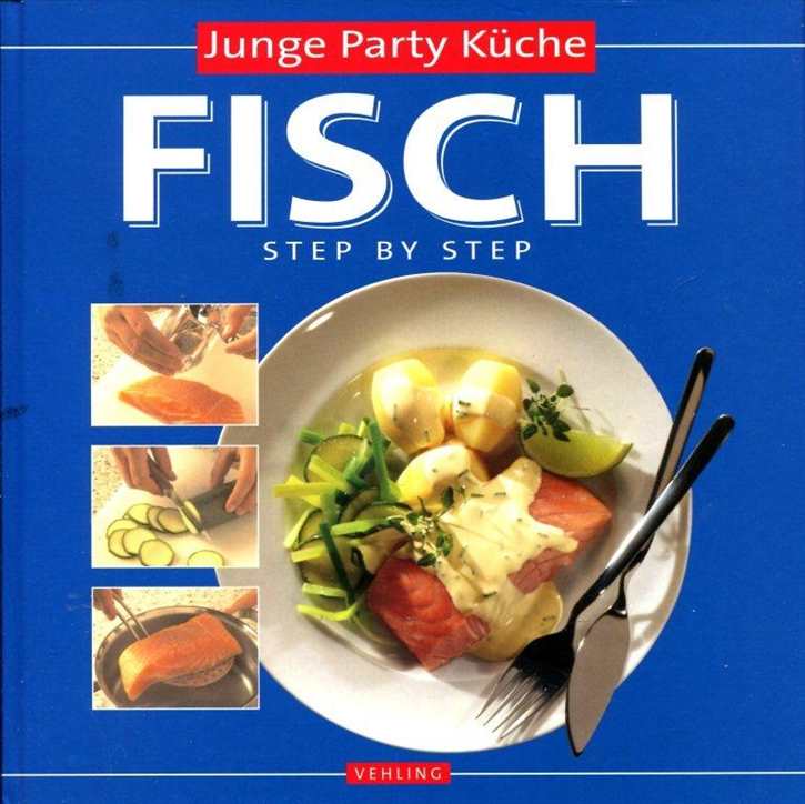 Junge Party Küche - Fisch - Step By Step