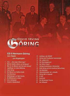 David Irving: Göring, vom Paladin zum Angeklagten - Hörbuch - 1 CD